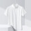 (White,3XL)Polo Uomo Donna Seta Ghiaccio Elasticizzata Raffreddamento Tshirt per Jogging Sport e 1