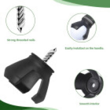 Golf Ball Pick Up Tool Screw On 3 Claw Sucker For Grip Players Retrieve Training