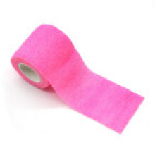 (Pink)Finger And Ankle Fitness Protective Bandage Nonwoven Elastic Outdoor Sports