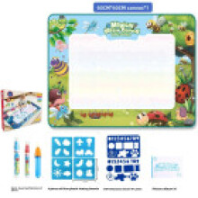 (ForestInsects)Magic Watercolor Canvas Toy Reusable With Large Surface For Artistic Creativity And Fun Learning