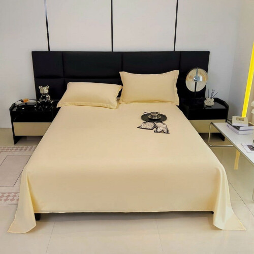 Cotton Percale Full Bed Sheets Breathable Crisp Soft Deep