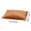 Leather Effect Pillow Cushion 30x50cm Solid Color 3