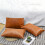 Leather Effect Pillow Cushion 30x50cm Solid Color 7