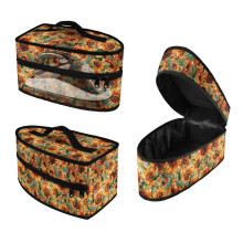 Travel Steamer Storage Case Sunflower Hummingbird 1