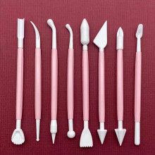 Clay Sculpting Tools Kit Double-Ended Comfort Grip 8PCS