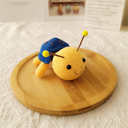 Crochet Kit Turtle Bee Set Yarn Hook Instructions