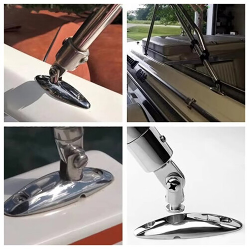 Quick Release Boat Top Deck Hinge Boat Canopy Deck Hinge Marine Bimini Top Hardware Accessories B 2