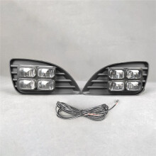 Feu de Jour à LED et Feu de Brouillard Avant pour Camry 2010 2011, Lumière de Pare-Chocs Avant, Clignotant, Accessoires