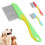 Pet Hair Comb with Dense Teeth for Shedding and Flea Removal 5