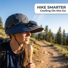 Chapeau avec Ventilateur Solaire: Casquette de Baseball Rafraîchissante avec Ventilateur Solaire Réglable pour les Activités de Plein Air Gris