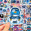 Space Planet Astronaut Stickers NASA Theme 50-Pack 4