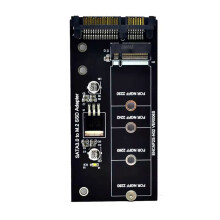 10X Adaptateur M.2 Adaptateur M2 Vers Adaptateur M.2 Vers Convertisseur M.2 NGFF Carte SATA3 2,5 Pouces Clé B pour SSD 2230-2280 M2