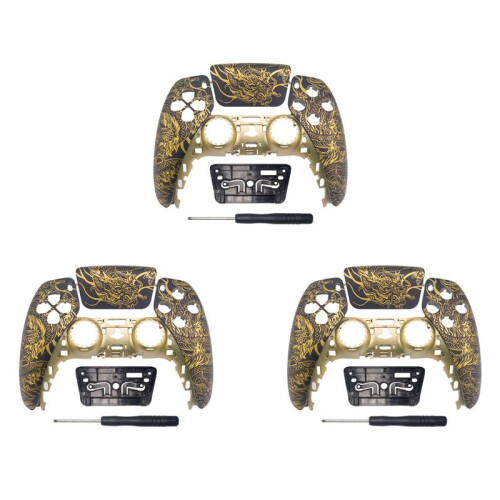 3X for PS5 Elite Gamepad BDM-010 1Rd Generation Version Front Cover Gamepad Replacement Top Cover G 1
