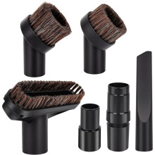 1 1/4 Inch(32mm) Vacuum Attachments,Replacment Horse Hair Brush Accessories Kit , for Most Household Vacuum Cleaners
