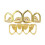 Tooth Caps Grids Costume Decorative Fake Teeth CZ 2