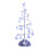 Small Pre-Lit LED Christmas Tree, Skinny Tabletop Decor 1