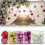 White Heart Ornaments 2x1.7 inch 24 pcs 6