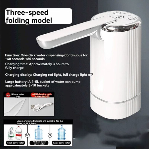 Pompe à eau électrique pliable pour la maison. 1
