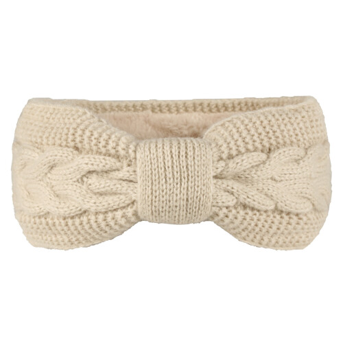 Winter Knit Cable Headband Fuzzy Lined Thick Ear Warmer 1