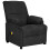 VidaXL vidaXL Massagesessel Schwarz Mikrofasergewebe 1