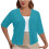 Women's Oversized Solid Cardigan Short Sleeve Open-Front 1