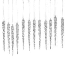 Glass Ice Pendant Ornament for Windows 50 Ft Boxwood