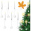 LED Taper Candles Flameless 6 pcs with Snowflake Hooks 1