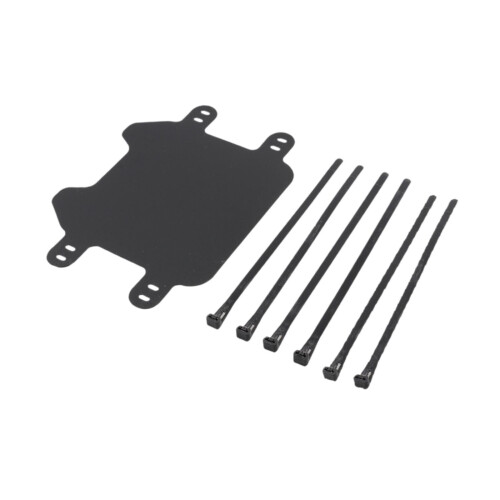 Motorcycle Front License Plate Mount with 4 Straps 2
