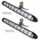 Car DRL Light Bar 12V White 9-LED Flexible 1 Pair 4