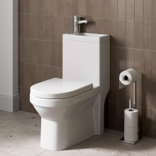 Affine® Tivoli 2 in 1 Toilet Basin Combination with Tap & Waste