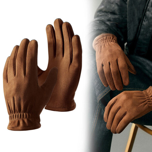 Insulated Waterproof Gloves Brown1 1