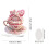 Valentine's Day Acrylic Cupcake Plaques Pink 5-Pack 4