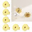 Round Disc Ear Closures Pack of 10 2