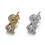Round Disc Ear Closures Pack of 10 7