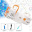 Bubble Machine with Lights for Kids Age 3+ Blue 1