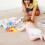 Mini Playground Adornment ABS Educational Toy 1 Pack 8