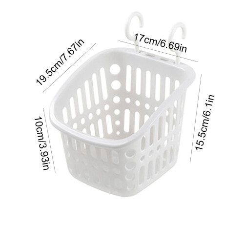 Plastic Storage Bins and Baskets for Bathroom and Frame 2