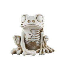 Modèle de Squelette de Grenouille Halloween, Statue de Squelette D'Animal Réaliste, Décor de Squelette D'Animal Terrifiant, Ornements de Grenouille