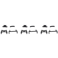 12x Front and Rear Shell Column Body Post Mount 16280 16281 for MJX Go 16207 16208 16209 16210 H16 H16H H16E H16P