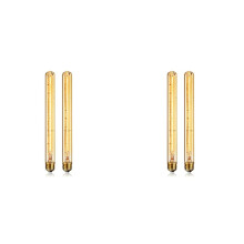 Ampoule Tubulaire Longue à Intensité Variable E27 40 W Ampoule Rétro 220 V Lampe Industrielle pour Bar Lustre 4 Pièces
