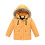 Boys Winter Hooded Parka Orange Size 110 1