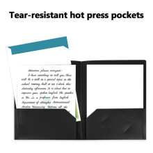 Folders with Pockets, 25 Pack 2 Pocket Folders Fit Letter Size, File Folder with Pockets for School Office Home A