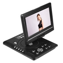 2 Set 9.8 Inch Mobile Dvd with Tv Hd Player Built-in Rechargeable Battery Support Card/USB Port/Dvd Us Plug