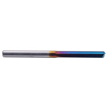 30 Pcs 3.175 Queue Bleu Enduit Droite Fraise 2 Flûte Carbure Fraise pour Bois En Plastique CNC Gravure Bit