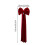 Velvet Christmas Bow 5 Ft for Tree Topper Wall Window Mantle 3