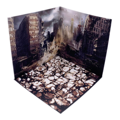 Backdrop Scene Model Layout Display Board 1:12 1