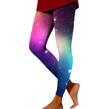 Women's High Waisted Lounge Leggings 3D Print Butter Soft