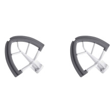 2X Flex- Paddle Attachment for 4.5-5 QT Tilt- Stand Mixer Replacement Beater Bowl Scraper Blade