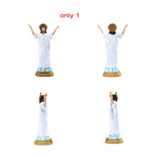 Statue de Jésus de 8,86 Pouces de Haut, Figurine de Renaissance Sacrée, Sculpture en Résine, Décor de Pâques