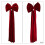 Velvet Christmas Bow 5 Ft for Tree Topper Wall Window Mantle 4